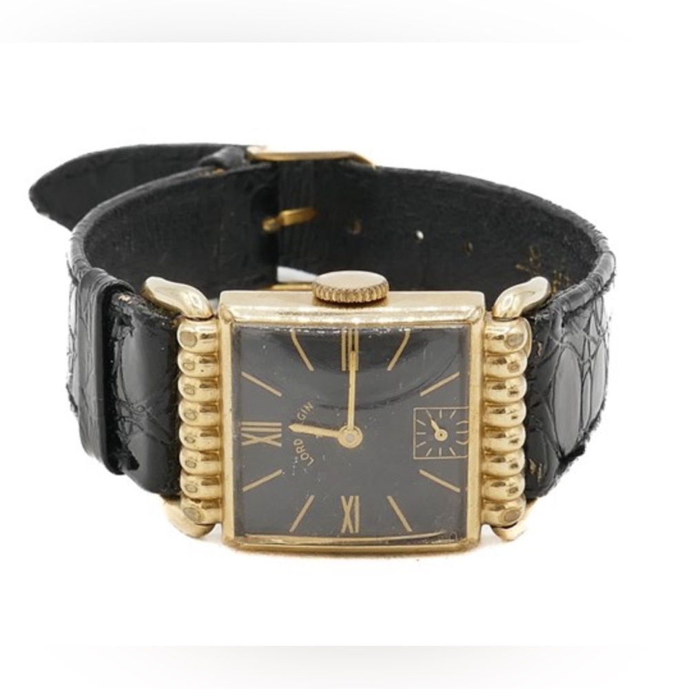 Vintage Women's Lord Elgin 14K G.F. Gold Filled Winding Watch - Works